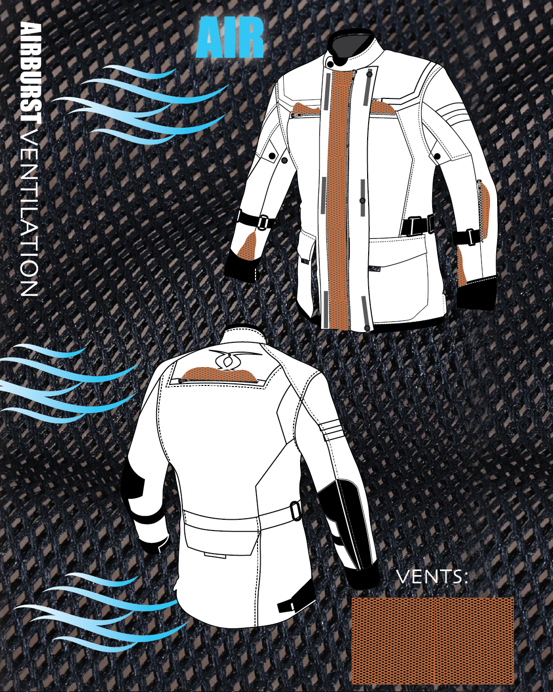 XAVIA VENTRA Motorcycle Touring Jacket