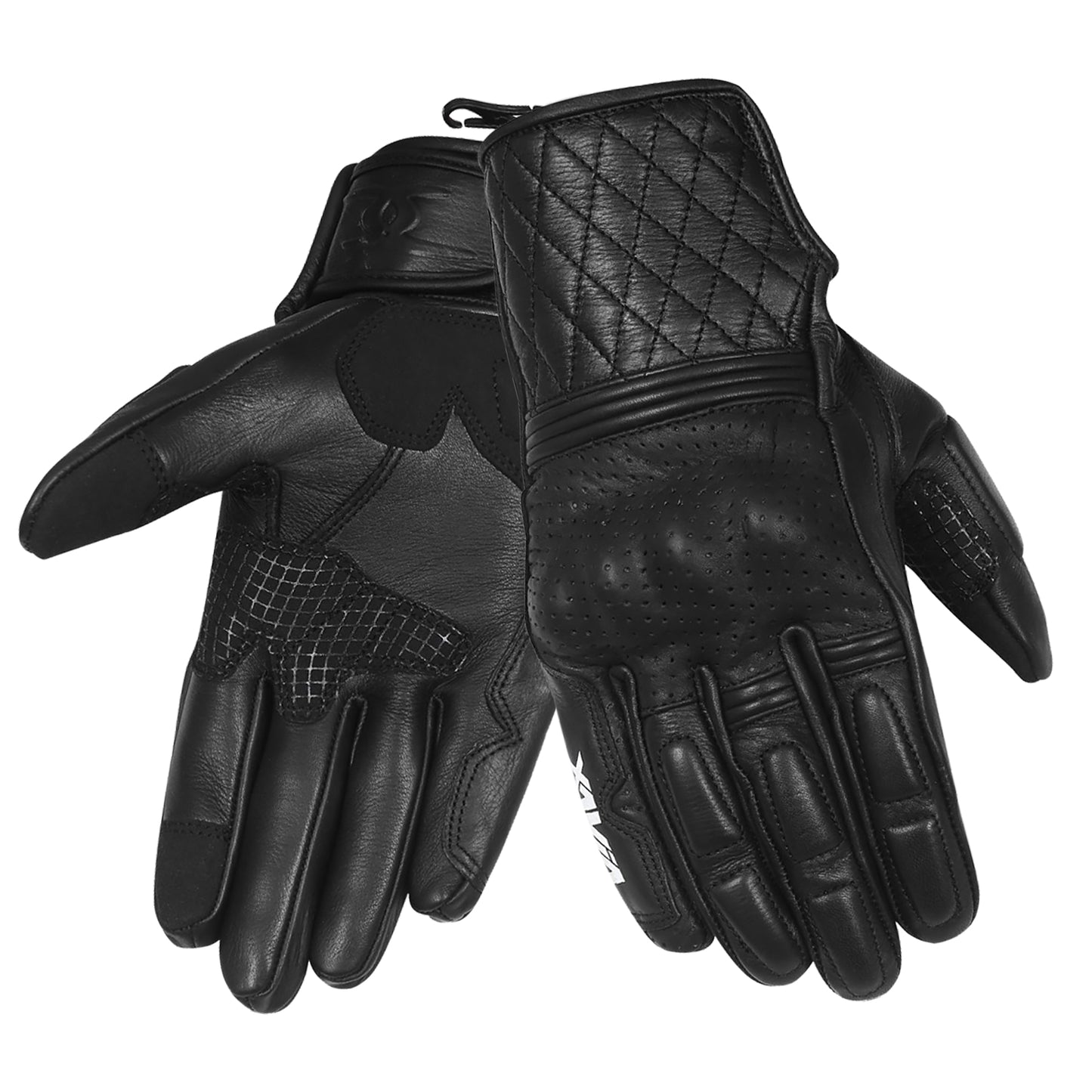 Xavia Riser Gants de moto en cuir unisexe