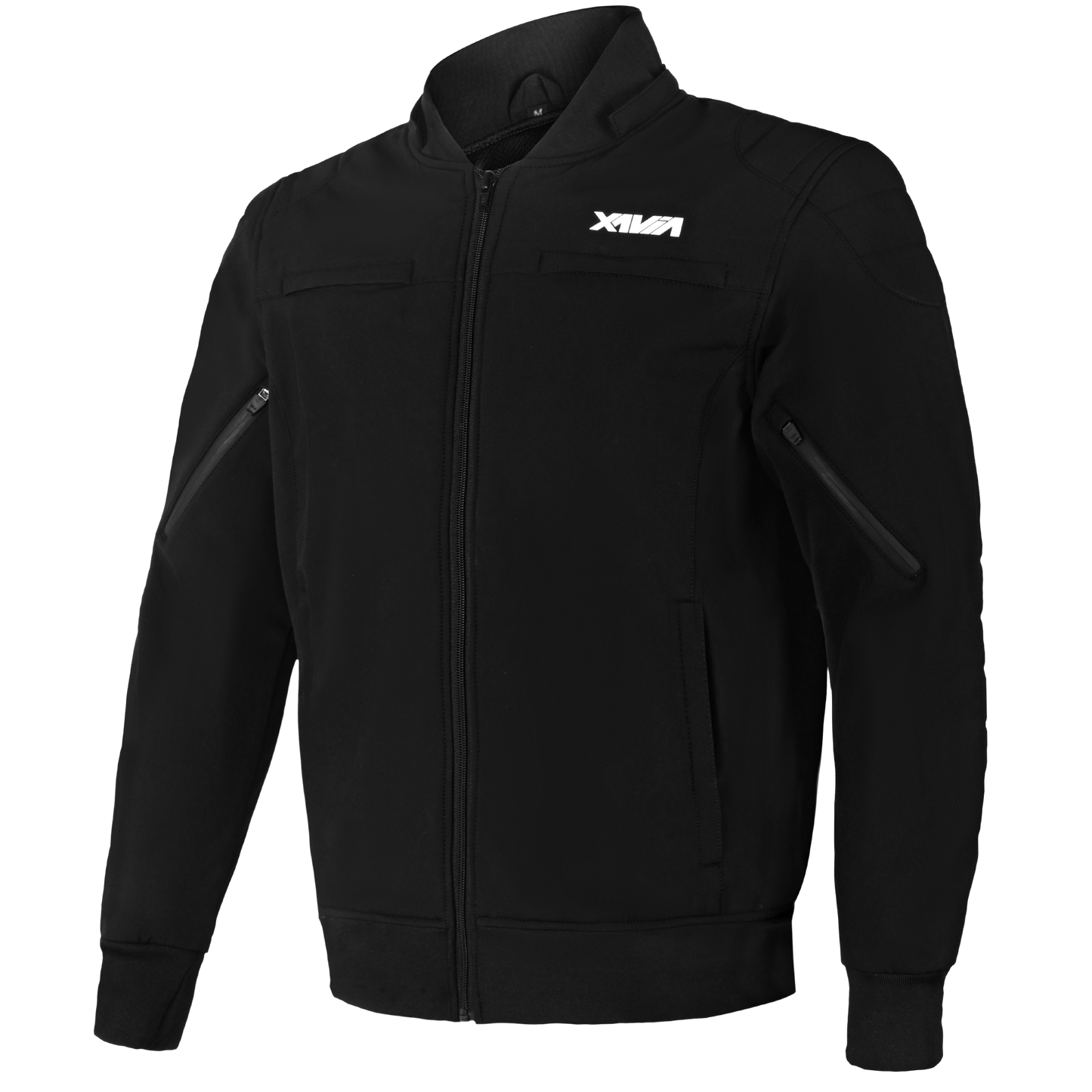 XAVIA MOSS Motorcycle Jacket (Soft-Shell) with Removable Hood