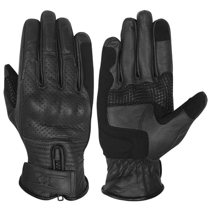 Xavia Evo Unisex Leather Motorcycle Gloves